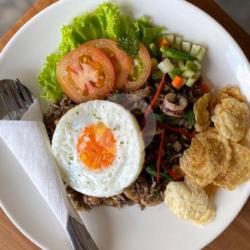 Nasi Goreng Tinta Cumi Hitam