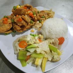 Nasi Gurame Telor Asin