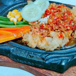 Chicken Steak Geprek Sadis