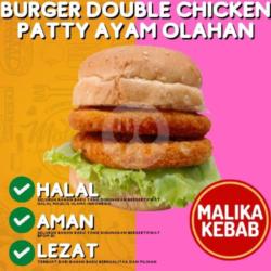 Burger Patty Ayam Double