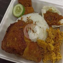 Nasi Ayam Paha Atas/dada Kremes