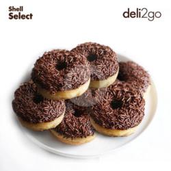 Donat Kentang Coklat 12 Pcs