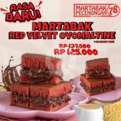 Martabak Red Velvet Ovomaltine