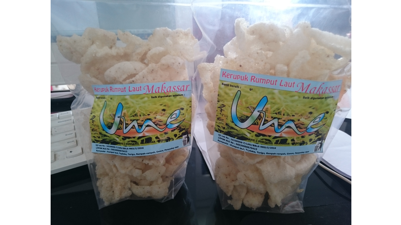 UME Kerupuk Rumput Laut, Tupai