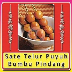 Sate Telur Puyuh Bumbu Pindang (per Tusuk)