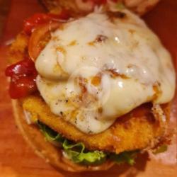 Chicken Burger Mozarella