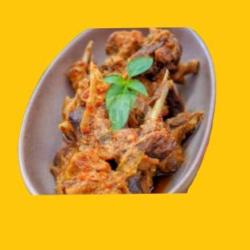 Ayam Pedas Tempe Lalapan Sambal