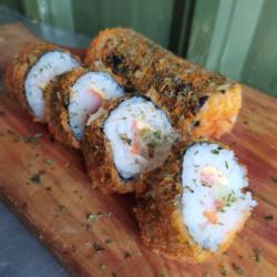 Fried Sushi Kani Roll