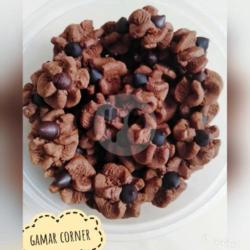 Kue Semprit Coklat Maizena