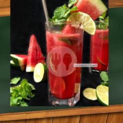 Fresh Watermelon Mojito