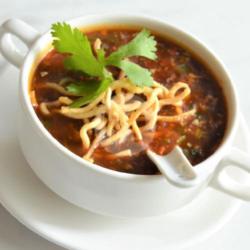 Vegetarian Manchow Soup