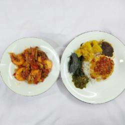 Nasi Udang Balado