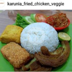 Nasi Ayam Cobek Vegan