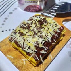 Pancong Coklat Crunchy Keju Susu