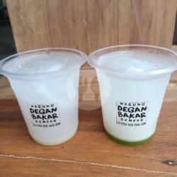 Combo Es Degan Cup Sirsak Milk   Es Degan Cup Melon Milk (tanpa Jeruk)