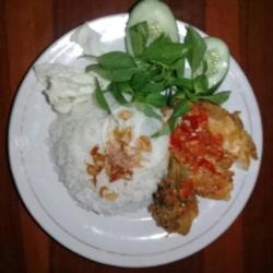 Nasi Ayam Geprek Tempe/tahu Es/panas Jeruk