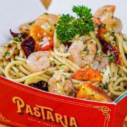 Spaghetti Prawn/chicken Aglio Olio