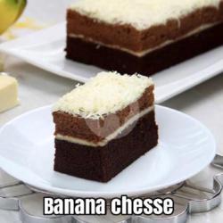 Brownies Kukus Banana Chesse