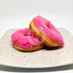 Donat Kentang Strawberry Glaze