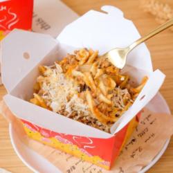 Fusilli/spaghetti Bolognese Beef