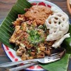 Nasi Lengko Dadar