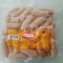 Yona Sosis Sapi Coctail 500g