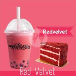 Red Valvet Boba Oreo