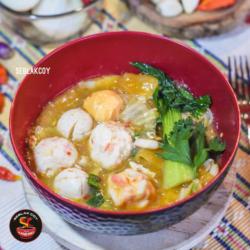 Seblak Bakso Seafood Spesial