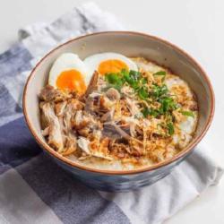 Bubur Ayam Extra Telur Rebus