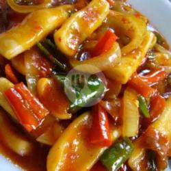 Cumi Saos Asam Manis