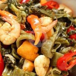 Udang Cah Sayur Asin