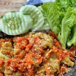 Paket Nasi Telor Dadar/ceplok Sambal Geprek