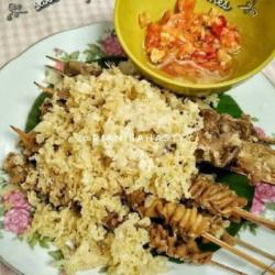 Sate Kulit Goreng Kremes