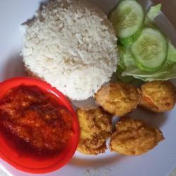 Nasi Pergedel Tahu