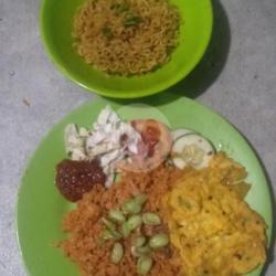 Nasi Goreng Petai Indomie Tlor Dadar Teh Manis Pnas/dingin Es