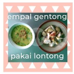 Paket   Lontong Empal Gentong Campur Emping