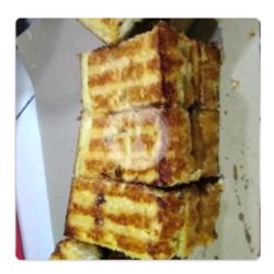 Roti Bakar Serikaya Nanas