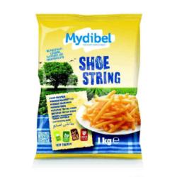 Kentang Mydibel Shoe String 1kg Premium Quality Frozen Food