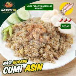 Nasi Goreng Cumi Asin (pedas)