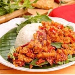 Nasi Tempe Penyet