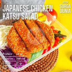 Japanese Chicken Katsu Salad (358 Cals)