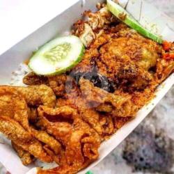 Nasi Kulit Sultan  Ayam   Es