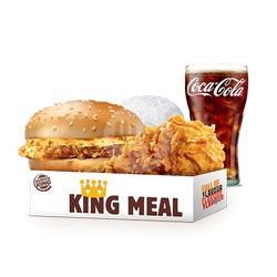 Paket King Meal Jalapeno Cheese Chicken Burger