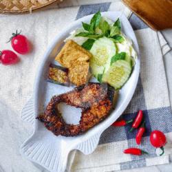 Nasi Ikan Patin Bakar/goreng