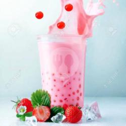 Ice Strawberry Boba Fruit