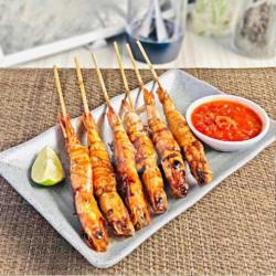 Udang Bakar Bumbu Kecap   Free Sambal