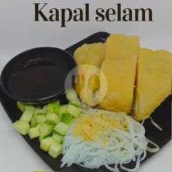 Pempek Kapal Selam( Pempek Telor Besar )