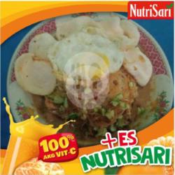 Ketoprak   Telor Mata Sapi   Es Jeruk (nutrisari)