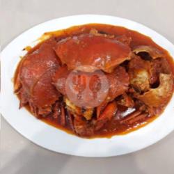 Nasi Kepiting Asam Pedas  Jus Wortel Jeruk