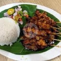 Sate Ayam Kalimantan   Nasi